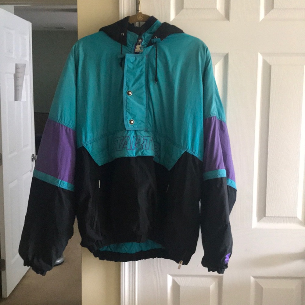 Vintage starter down anorak